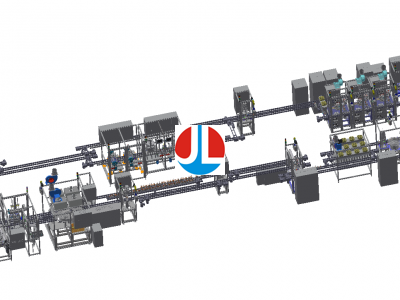 Wiper motor rotor intelligent production line