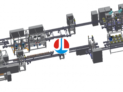 Wiper motor rotor intelligent production line